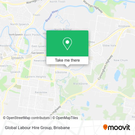 Global Labour Hire Group map