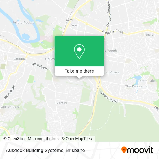 Mapa Ausdeck Building Systems