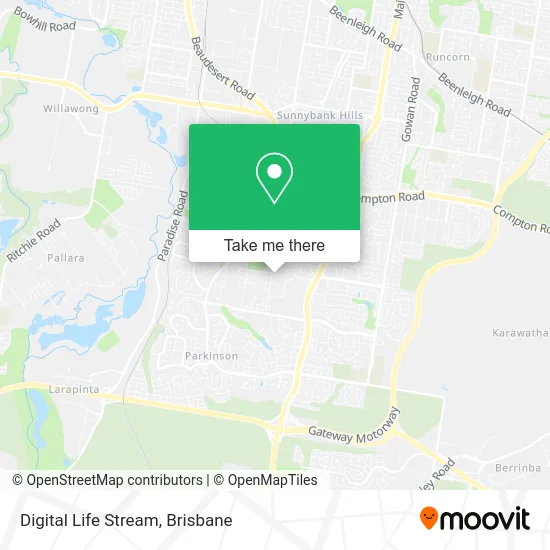 Digital Life Stream map