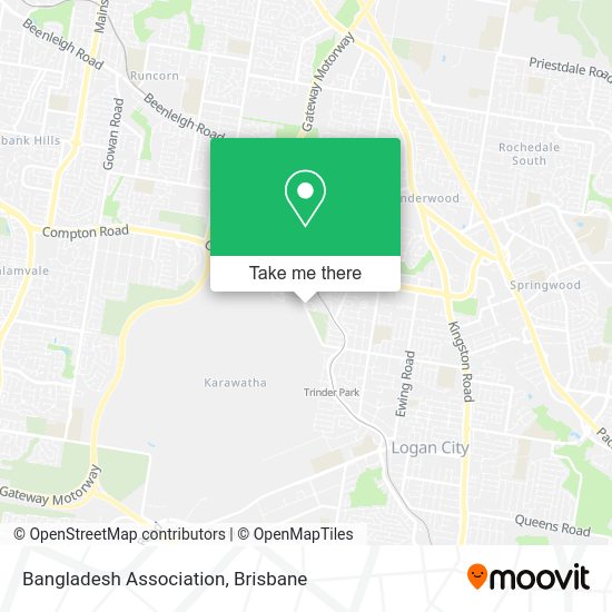 Bangladesh Association map