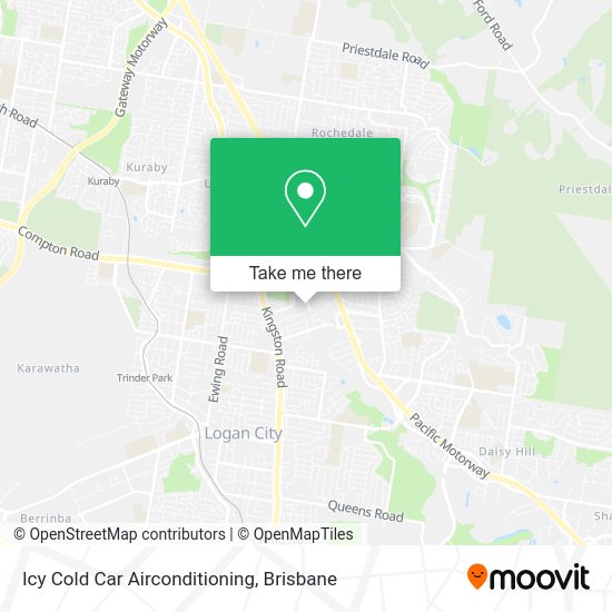 Icy Cold Car Airconditioning map