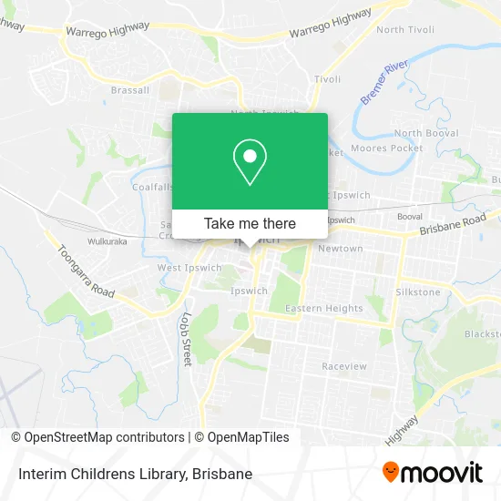 Interim Childrens Library map