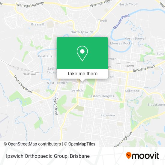 Ipswich Orthopaedic Group map