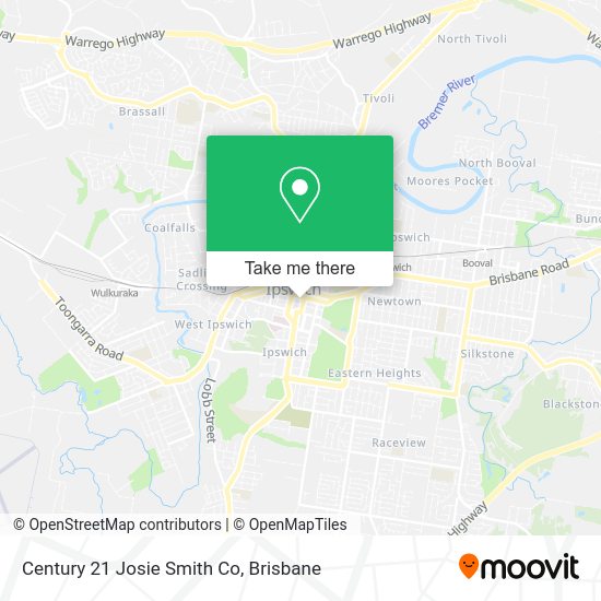 Century 21 Josie Smith Co map