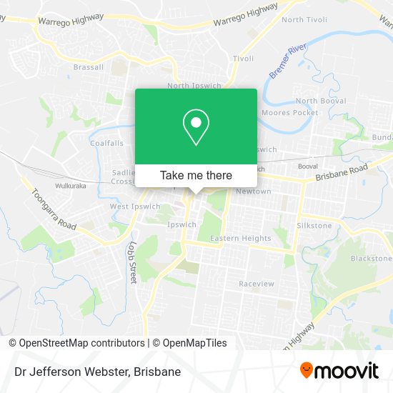 Dr Jefferson Webster map