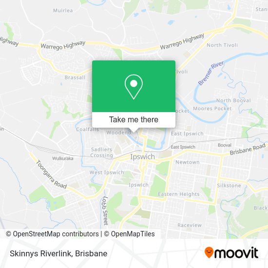 Skinnys Riverlink map