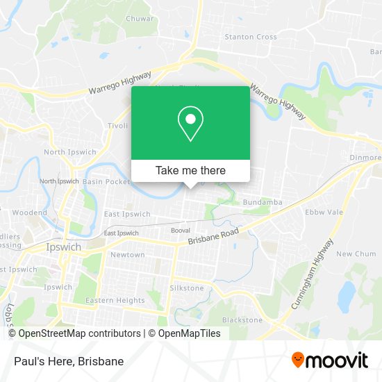 Paul's Here map