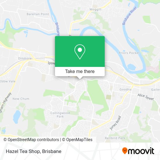 Hazel Tea Shop map