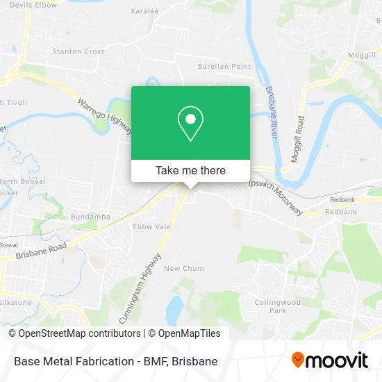 Base Metal Fabrication - BMF map