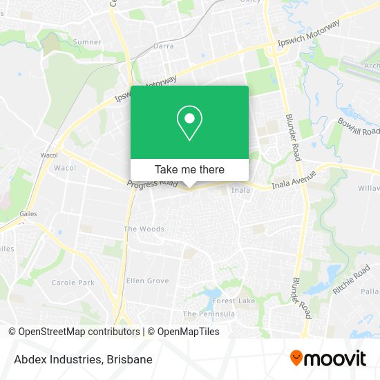Abdex Industries map