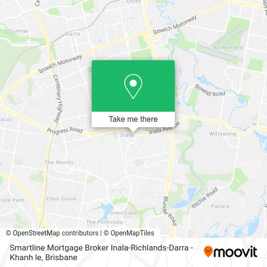 Smartline Mortgage Broker Inala-Richlands-Darra - Khanh le map
