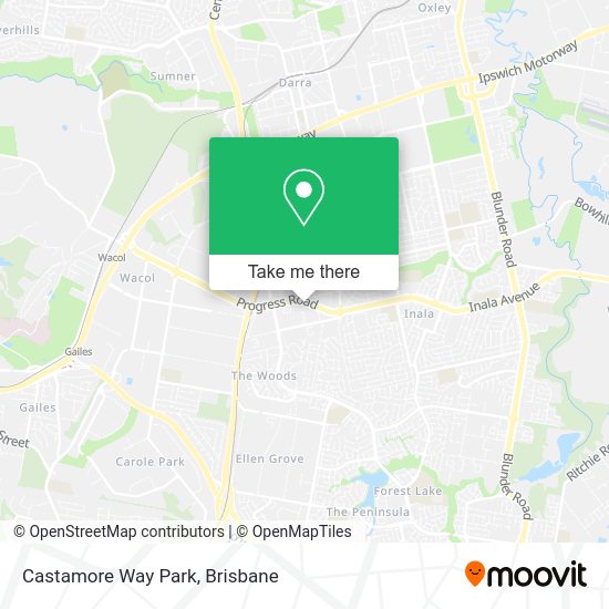 Castamore Way Park map
