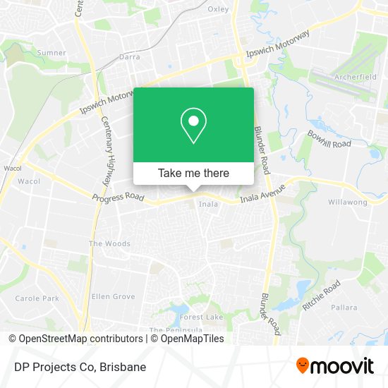 DP Projects Co map
