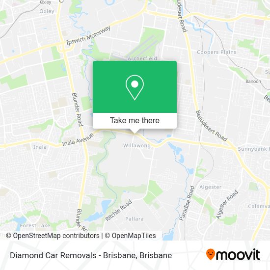 Diamond Car Removals - Brisbane map
