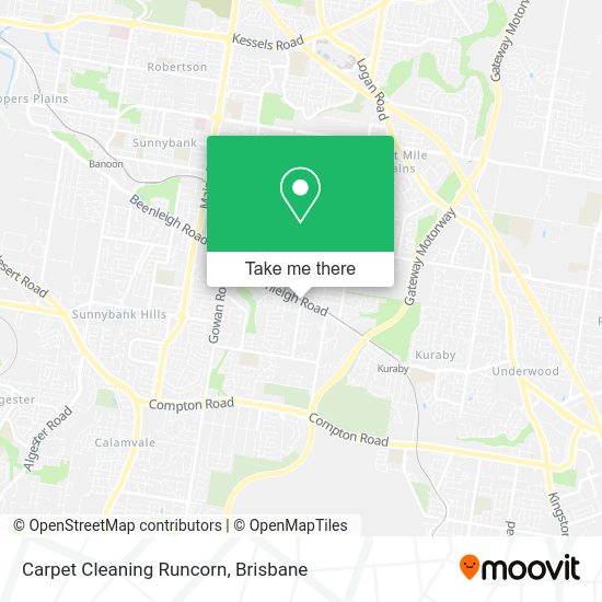 Carpet Cleaning Runcorn map