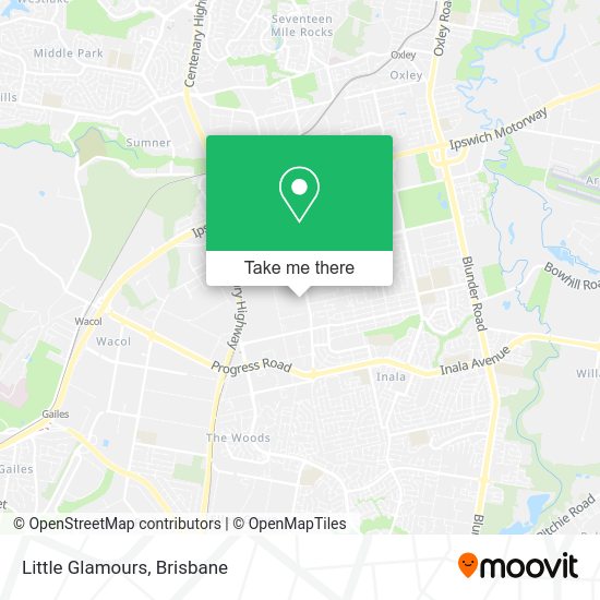 Little Glamours map