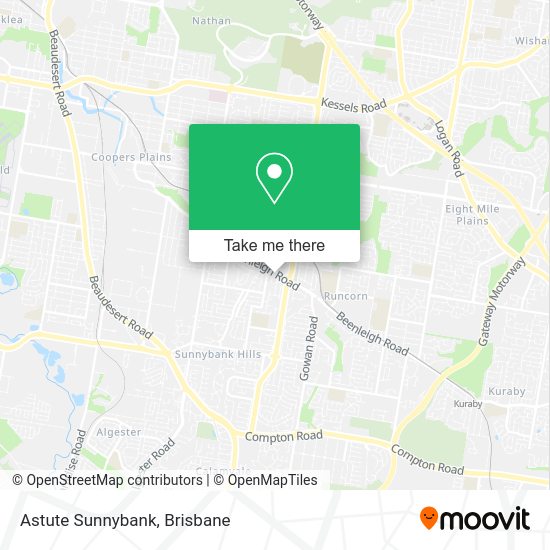 Astute Sunnybank map