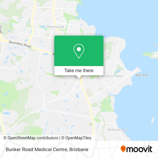 Bunker Road Medical Centre map