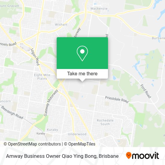 Amway Business Owner Qiao Ying Bong map