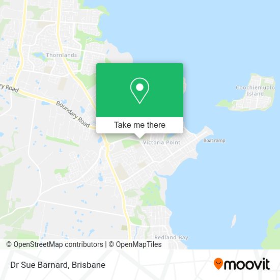 Dr Sue Barnard map