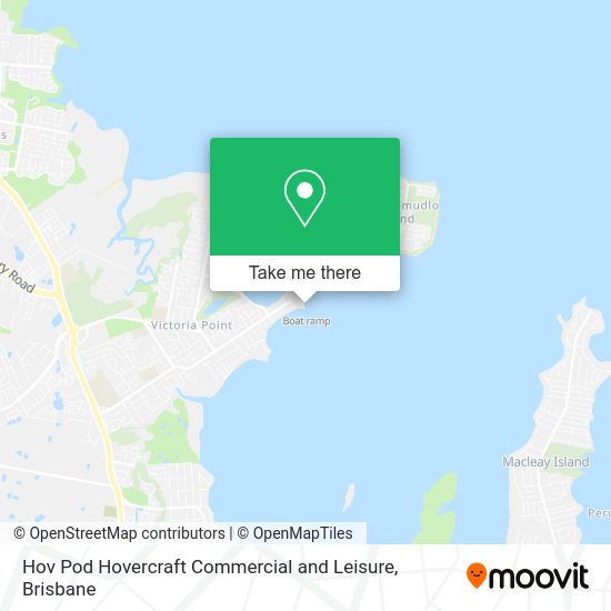 Hov Pod Hovercraft Commercial and Leisure map