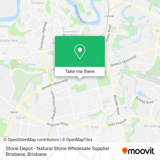 Stone Depot - Natural Stone Wholesale Supplier Brisbane map
