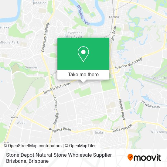 Stone Depot Natural Stone Wholesale Supplier Brisbane map