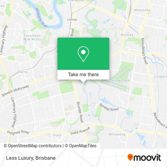 Less Luxury map