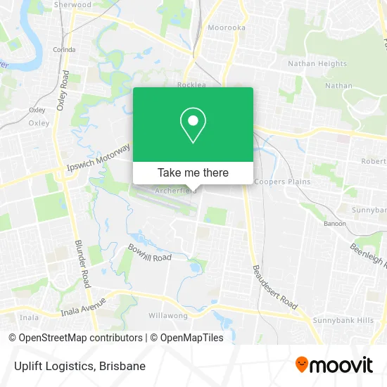 Uplift Logistics map