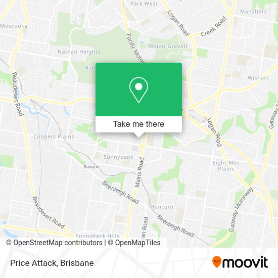 Price Attack map