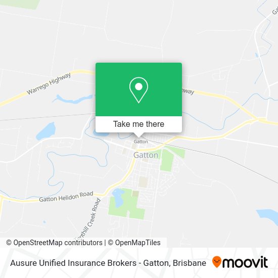 Ausure Unified Insurance Brokers - Gatton map