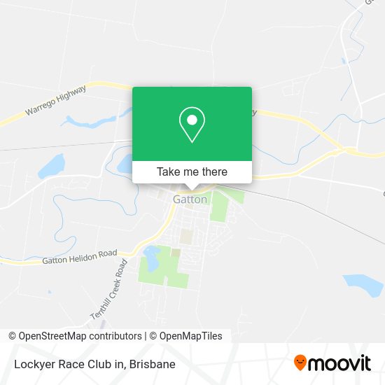 Lockyer Race Club in map