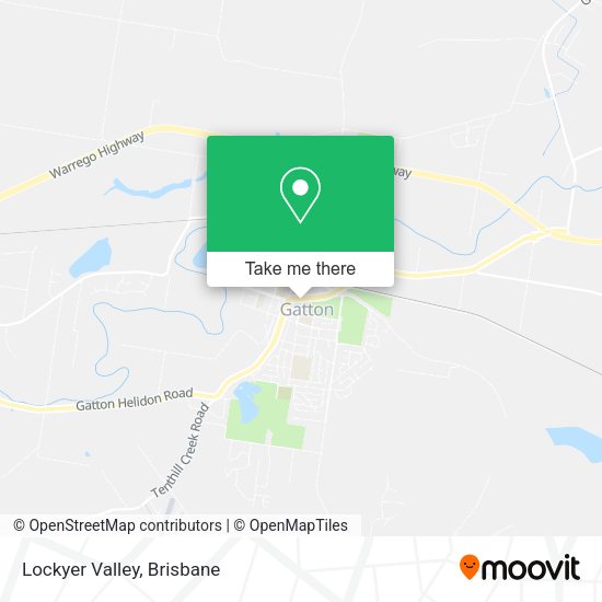 Lockyer Valley map