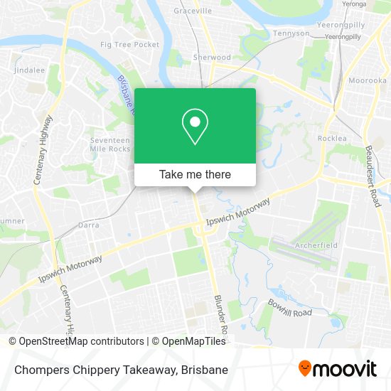 Chompers Chippery Takeaway map