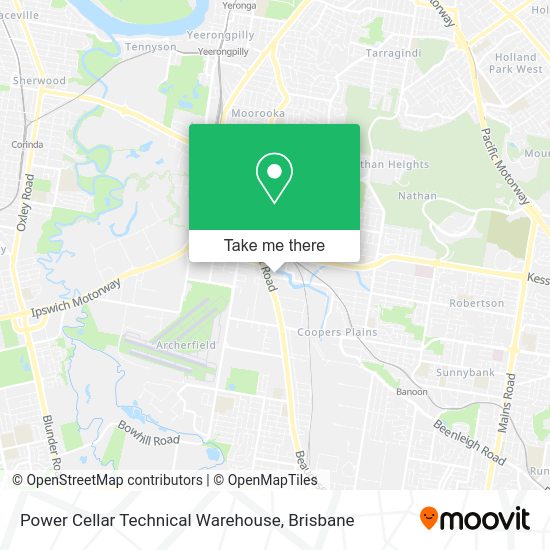Power Cellar Technical Warehouse map