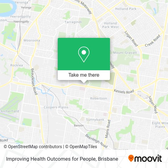 Improving Health Outcomes for People map
