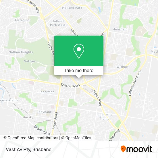 Vast Av Pty map