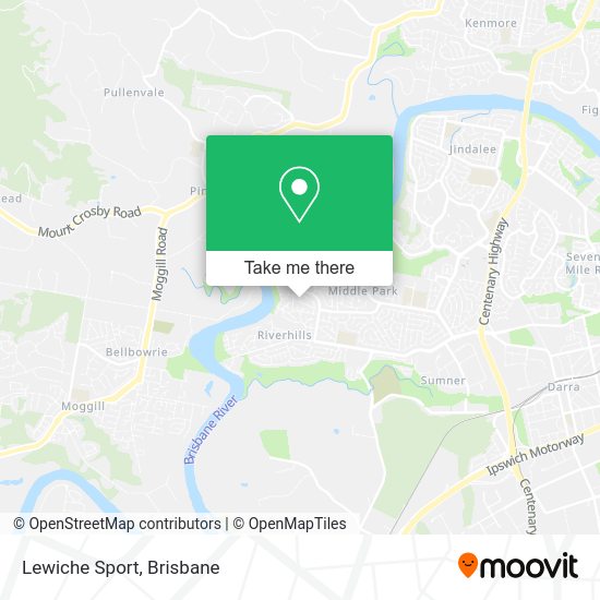 Lewiche Sport map