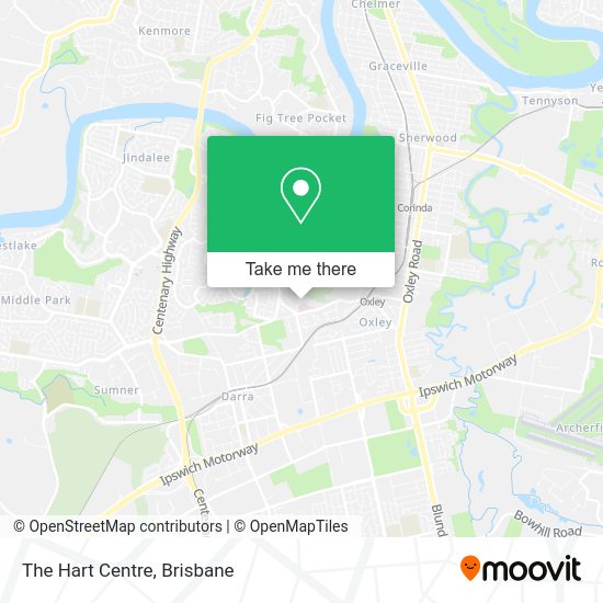 The Hart Centre map