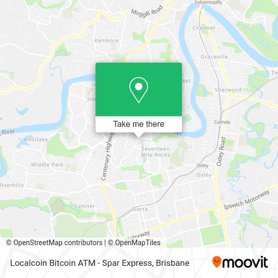 Localcoin Bitcoin ATM - Spar Express map