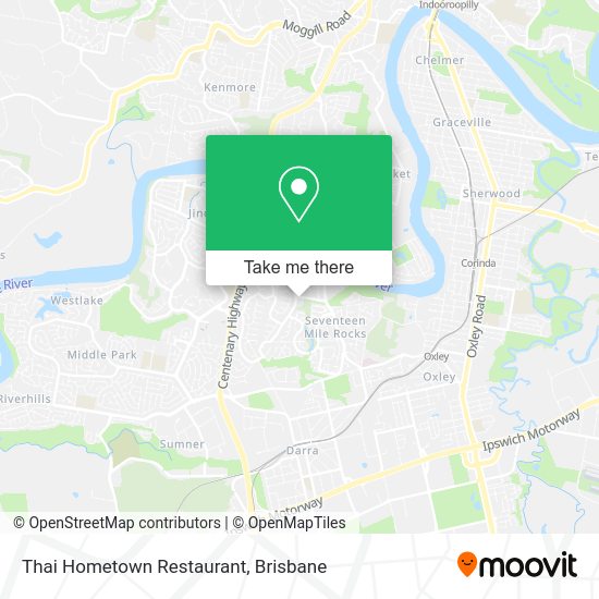Thai Hometown Restaurant map