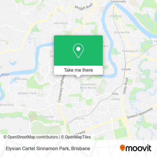 Elysian Cartel Sinnamon Park map