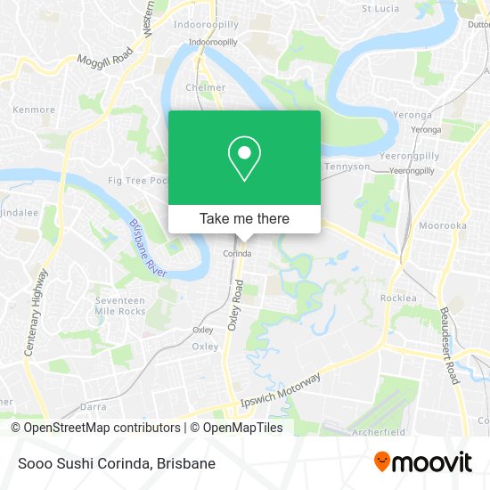 Sooo Sushi Corinda map