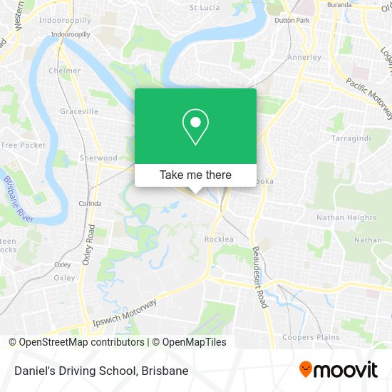 Daniel's Driving School map