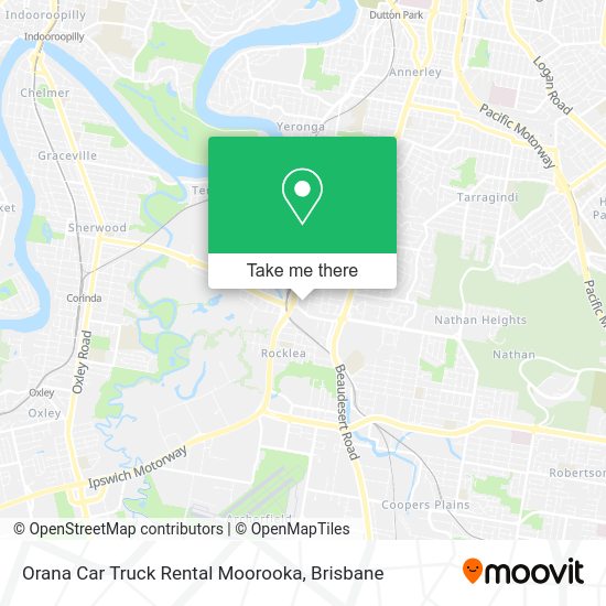 Orana Car Truck Rental Moorooka map