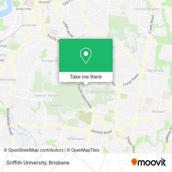 Griffith University map