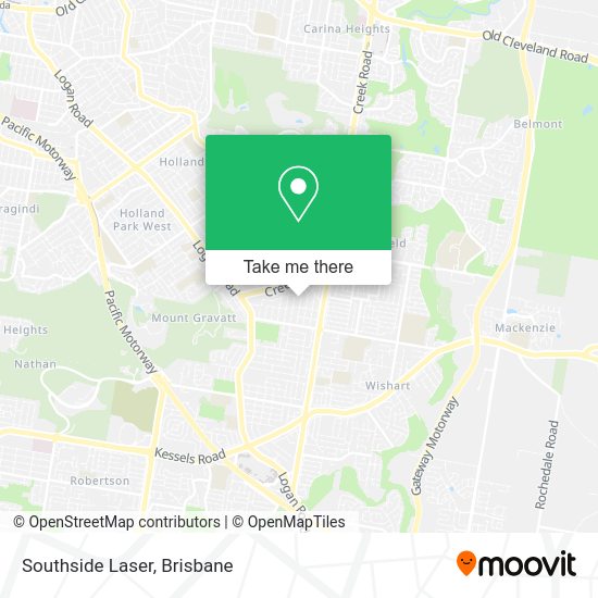 Southside Laser map