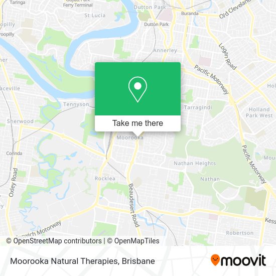 Moorooka Natural Therapies map