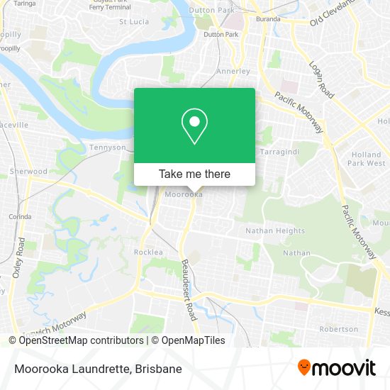 Moorooka Laundrette map