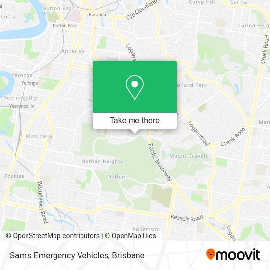 Sam's Emergency Vehicles map